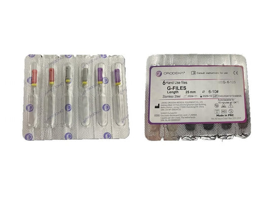 Limas G-Files, 6 pzas.