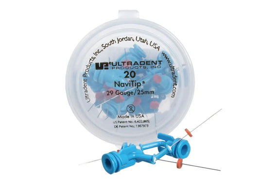 NaviTip Tip 29 ga, 25 mm, 20 un.