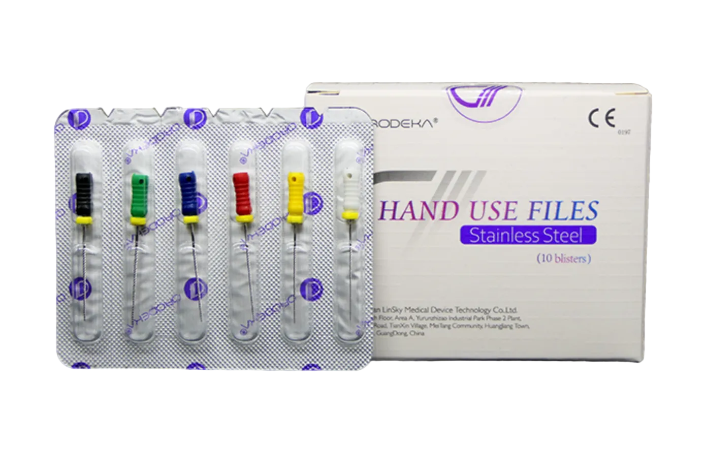 Limas H-Files, 6 pzas.