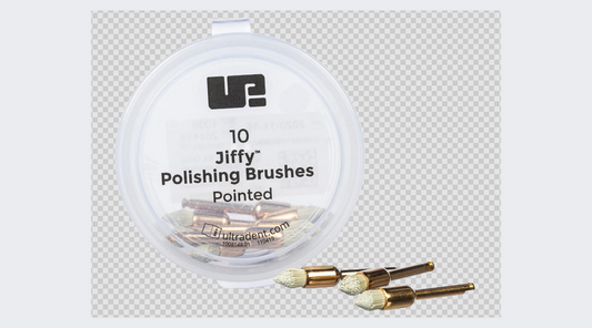 Cepillos de pulido puntiagudos JIFFY x 1 unidad