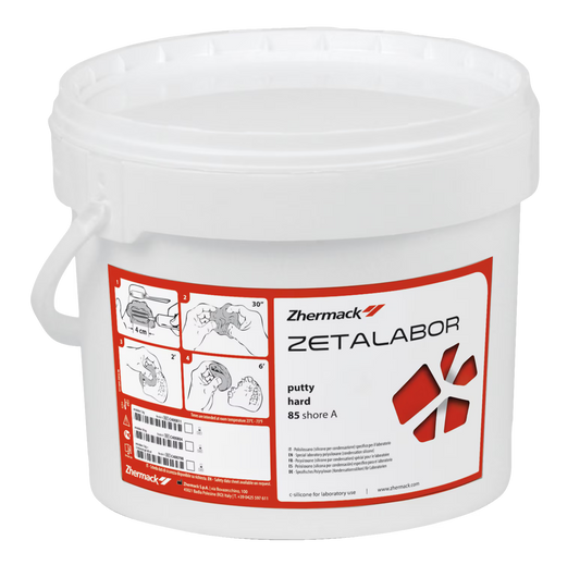 Zetalabor Putty Hard Silicona Lab. 5 Kg