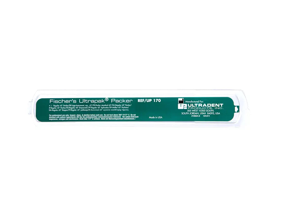 Fischer's Ultrapak™ Packers (Empacadores de hilo 45° y 90°) Pequeños o regulares