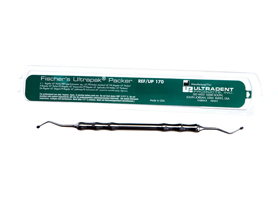 Fischer's Ultrapak™ Packers (Empacadores de hilo 45° y 90°) Pequeños o regulares
