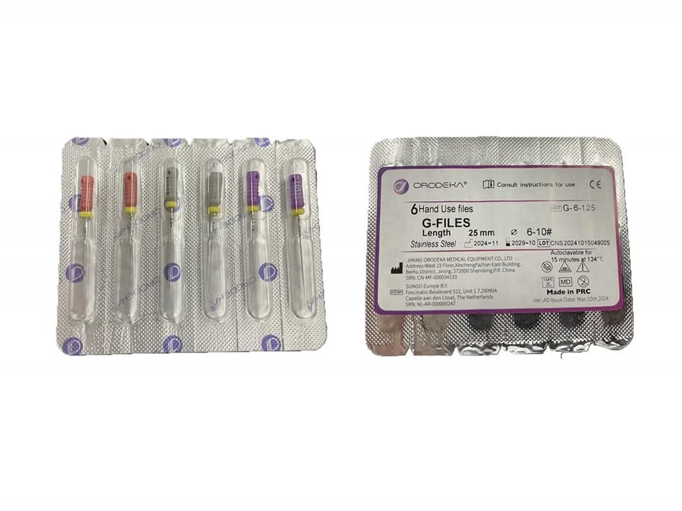 Limas G-Files, 6 pzas.