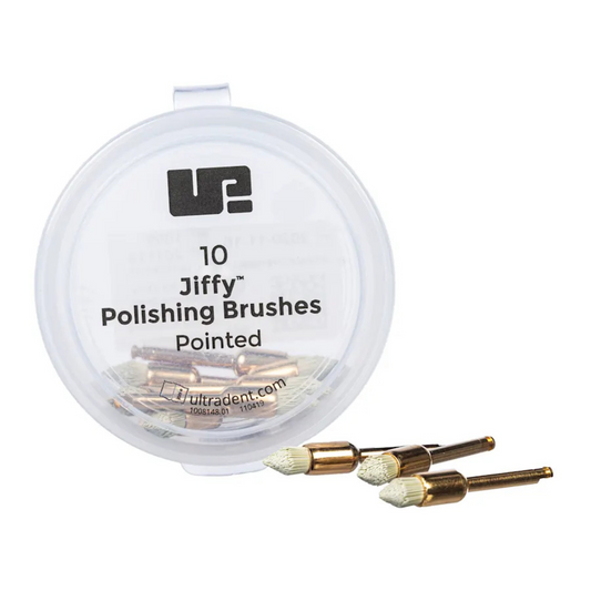 Jiffy Original  x 10 Unidades (sistema de pulido) cepillos puntiagudos