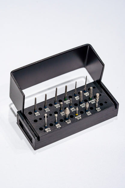 Kit de Tallado Protésico USM 1466, 16 piezas, JOTA