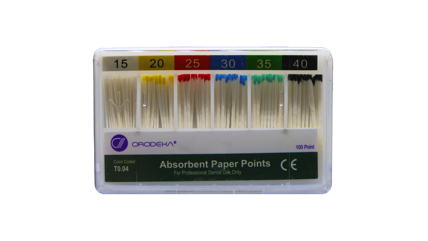 Puntas de Papel Absorbente, 100 pzas.
