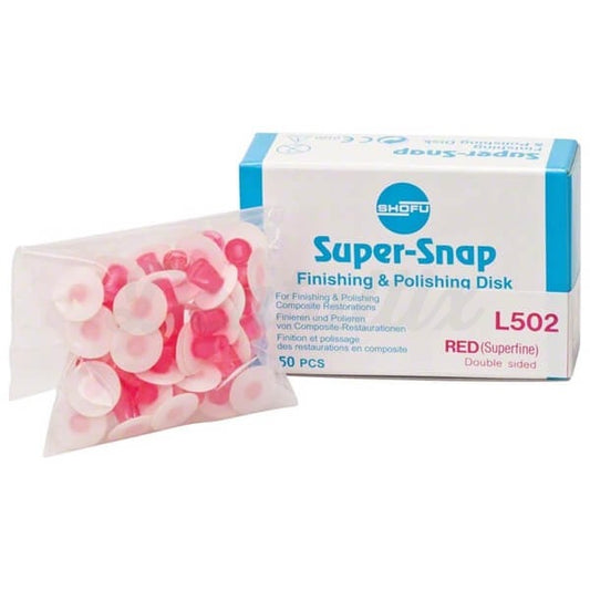 Discos Super-Snap Red (Superfino) 50 piezas
