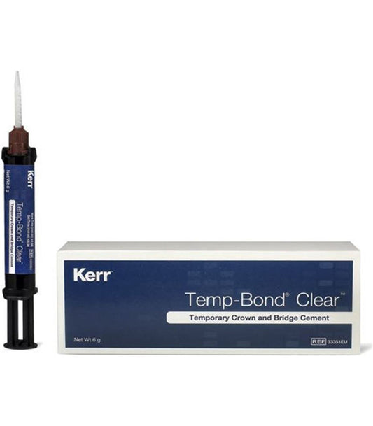 Temp-Bond Clear, Cemento provisional, 6g.